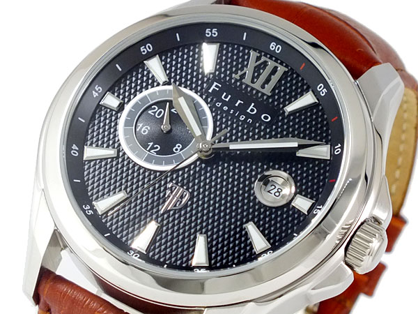 フルボデザイン FURBO DESIGN 腕時計 自動巻き メンズ F9008SBKBR【送料無料】【YDKG 円高還元 ブランド】【ポイント10倍】【ポイント10倍】【送料無料】【ラッピング無料】
