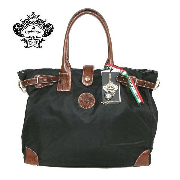 OROBIANCO オロビアンコ トートバッグ ALCADIA S TOTE NERO/RUGGINE 7027750【ポイント10倍】【10P17Aug12】【ポイント10倍】OROBIANCO オロビアンコ トートバッグ