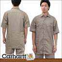 CARHARTT (s223) 半袖 ツイルワーク シャツ / TWILL WORK SHIRT 【カーハート】【ポイント10倍】