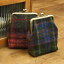 MOON British Wool ムーン ブリティッシュウール チェック柄がま口 縦長型 MOON ムーン British Wool ブリティッシュウール がま口 ポーチ 小物入れ チェック柄(代引き不可)【送料無料】【ポイント10倍】