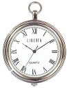 【LIBERTA】リベルタ ポケットウォッチ LI-042BR 日常生活用防水(日本製) /5点入り(代引き不可)【ポイント10倍】