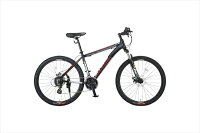 自転車 CANOVER カノーバー CAMT-043-DD ATLAS マットブラック ホワイト MTB(代引不可)【ポイント10倍】【送料無料】の画像