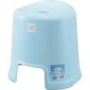 リス 風呂椅子 HOME&HOME 高さ35cm ブルー バスチェア 風呂 いす (代引不可)