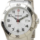 WENGER ウェンガー 腕時計 WEN70489 メンズ ALPINE ホワイト/シルバー【ポイント10倍】