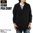 ピーコート Pコート アルファ ALPHA スウェット ピーコート メンズ ECHO PEA COAT(代引不可)【ポイント10倍】【RCP】