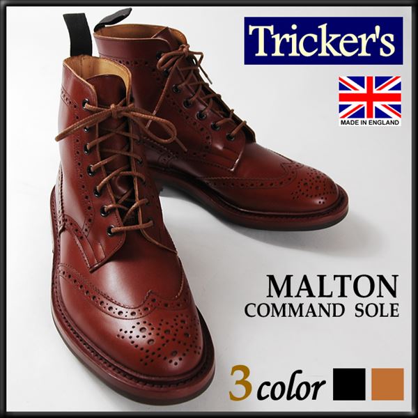 gbJ[Y Jg[u[c R}h\[ Y TRICKERS MALTON COMMAND SOLE M2508 I[f R[ho zCc DɂIisjy|Cg10{zyRCPzy10P13oct13_bz