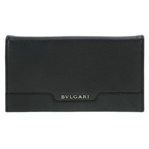 ブルガリ BVLGARI URBAN アーバン ファスナー付 二つ折り 長財布 カーフ ブラック 33402 GRAIN/BLK【ポイント10倍】【10P4Jul12】【RCPmara1207】【マラソン201207_生活】【ポイント10倍】　