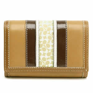 【2%OFF】【ポイント10倍】コーチ COACH 二つ折財布(コンパクトクラッチ) 41038 レザー Brown系
