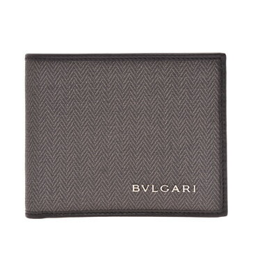 ブルガリ 32580 BLACK 二つ折り財布（小銭入れ無） BVLGARI/ブルガリ/二つ折り財布（小銭入れ無）/二つ折り財布/BLACK/WEEKEND/メンズ/32580