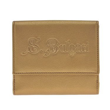 ブルガリ 32851 BRONZE ダブルホック財布 BVLGARI/ブルガリ/ダブルホック財布/BRONZE/S.BULGARI/レディース/32851