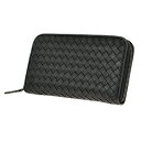 BOTTEGA VENETA ボッテガヴェネタ 114076-VX051 1000 長札(ラウンドファスナー) レディース 長財布【送料無料】【ポイント10倍】