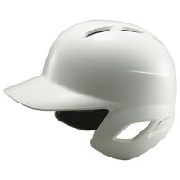 ZETT（ゼット） BHL570 ソフトボール打者用ヘルメット ホワイト S（53〜55cm）【ポイント10倍】【送料無料】の画像
