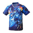 ニッタク(Nittaku) 卓球アパレル SKYLEAF SHIRT(スカイリーフシャツ ) 男女兼用 NW2180 【カラー】ブルー 【サイズ】J130(代引不可)【送料無料】【S1】
