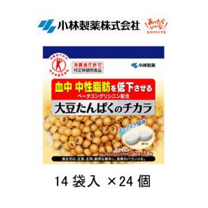 小林製薬 トクホのチカラ 大豆たんぱくのチカラ 14袋入 24個【Aug08P3】