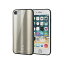 エレコム iPhone 8用ハイブリッドケース/ガラス/背面デザイン/メタリック調 PM-A17MHVCG4GD(代引不可)