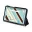 エレコム Qua tab QZ8用ソフトレザーカバー/2アングル TBA-KYH08PLFBK(代引不可)【送料無料】