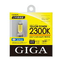 カーメイト 車用 イエローパワー2300K H11 55W BD1135