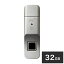 PQI 指紋認証USBメモリー 32GB UDUFPSL-32 フラッシュメモリー【送料無料】