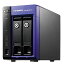 アイ・オー・データ W2016 Wg/Intel Celeron搭載2ドライブNAS8TB HDL-Z2WQ8D