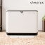 ヒーター simplus 人感センサー付 PTCヒーター 1200W/600W セラミックファンヒーター GPW-H1206-W ホワイト パネルヒーター【あす楽対応】【送料無料】【smtb-f】