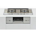 リンナイ ビルトインコンロ 幅75cm RHS721W26S13RVL-LPG 【プロパンガス(LPガス)】 左強火力 【設置工事不可】(代引不可)【送料無料】