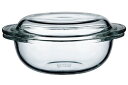 iwaki (イワキ) キャセロール 1.5L KB(T)683 (耐熱ガラス)