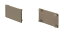 吉川国工業所 ブリックス9131 名札4個組 BR(ブラウン)