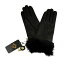 OROBIANCO オロビアンコ レディース手袋 ORL-1584 Leather glove 羊革 ウール BLACK 7.5(21cm) 手袋 プレゼント クリスマス【送料無料】