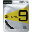 GOSEN(ゴーセン) BS069 G-TONE 9 ブラック BS069BK