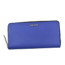 カルバン・クライン CALVIN KLEIN ラウンド長財布 K60K605675 CK MUST LARGE ZIPAROUND MONTANA SKY BL