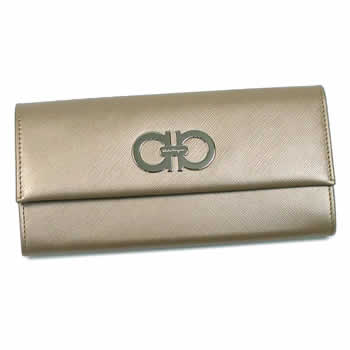 y36OFFzyztFK FERRAGAMO z D GANCINI ICONA VITELL 227121 SKIN BRONZyYDKG..