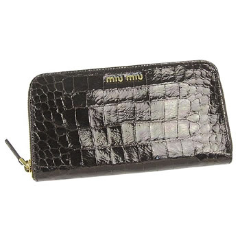 y23OFFzyz~E~E MIUMIU z D STAMPA COCCO LUX 5M0506 MORO DBy17OFFzyZ[zy..