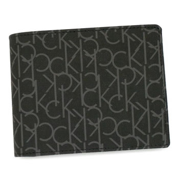 y46OFFzJoENC CALVIN KLEIN ܂z K CK K79118 BILLFOLD 5C/C+COIN BLACK BKy..