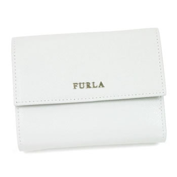 t FURLAy51OFFzt FURLA ܂z K PJ79 CLASSIC M P.FOGLIO LETTERING WHITE WT..