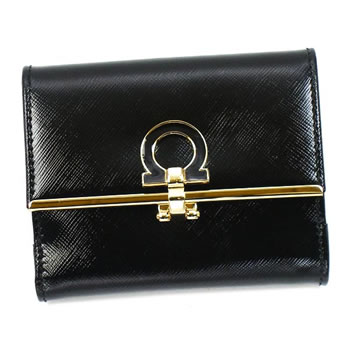 y40OFFzyztFK FERRAGAMO z WzbN GANCINI ICONA VITELL 22B197 NERO BKyzy..