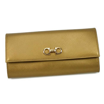 y40OFFzyztFK FERRAGAMO z D GANCINI ICONA VITELL 22B002 GOLD GOyzy4..