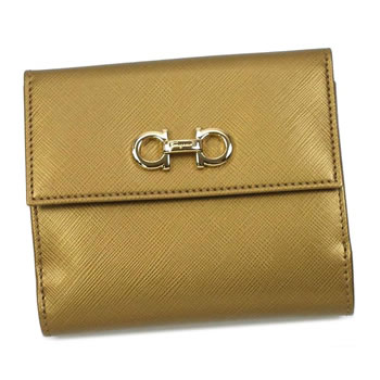 y40OFFzyztFK FERRAGAMO z WzbN GANCINI ICONA VITELL 22A960 GOLD GOyzy..