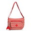 キプリング kipling ショルダーバッグ K13163 SYRO CHEVRON RED PR RED【楽ギフ_包装】