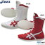 アシックス asics ボクシングシューズTBX704ボクシングMSレッド×ホワイト27cm
