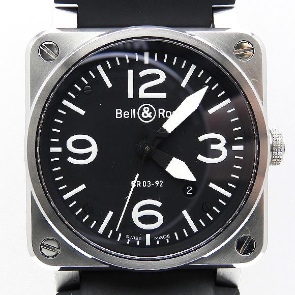 ベル＆ロス BR03−92−S 自動巻 腕時計 メンズ 【中古】【Bランク】【送料無料】（代引き不可）