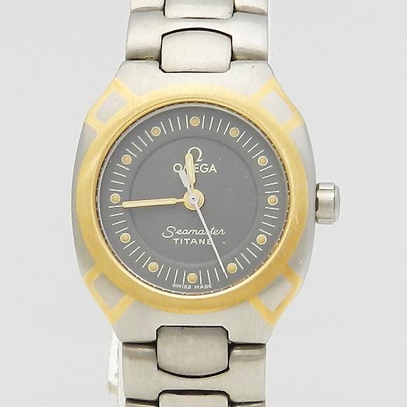 オメガ シーマスター 2370．40 クォーツ 腕時計 レディース 【中古】【Bランク】【送料無料】