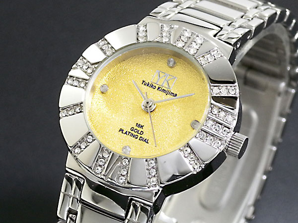 ユキコ キミジマ 腕時計 レディース ダイヤ KA-1884-01【24％OFF】【セール】
