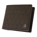 ダンヒル DUNHILL 二つ折り短財布 メンズ L2N732B ブラウン【送料無料】
