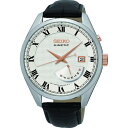 セイコー SEIKO キネティック クオーツ メンズ 腕時計 SRN073P1 シルバー【送料無料】