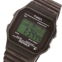 タイメックス TIMEX デジタル クラシック クオーツ ユニセックス 腕時計 時計 T2N212 ダークブラウン【楽ギフ_包装】