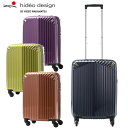 ヒデオデザイン HIDEO DESIGN スーツケース 85-76462 インライト 34L ネイビー