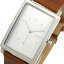 スカーゲン SKAGEN 腕時計 メンズ SKW6289 クォーツ シルバー ブラウン【送料無料】【楽ギフ_包装】