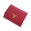 プラダ PRADA 財布 レディース 1MH176-QWA-F068Z-FUOCO レッド【送料無料】