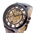 フォッシル FOSSIL 腕時計 メンズ レディース ME3098 タウンズマン Townsman 自動巻き ブラック スケルトン ブラウン【送料無料】