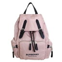 バーバリー BURBERRY リュックサック バックパック レディース 8021264 ミディアム ECONYL ローズベージュ ピンクベージュ【送料無料】【S1】